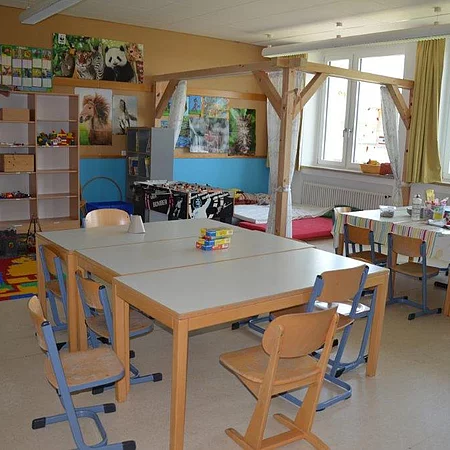 Raum der Mittagsbetreuung in Pfaffing