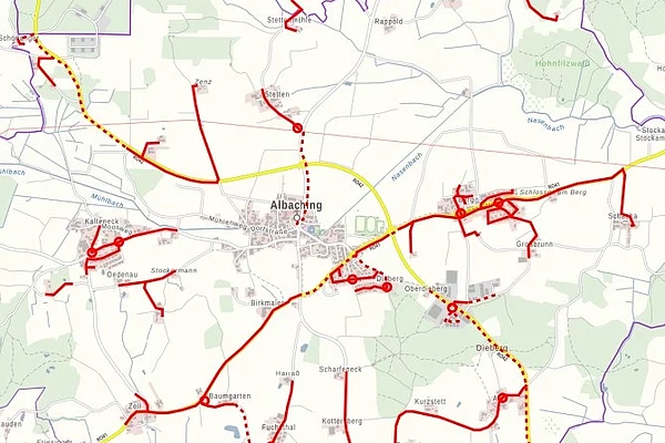 Baustand - Breitbandausbau Kalenderwoche 25/2020